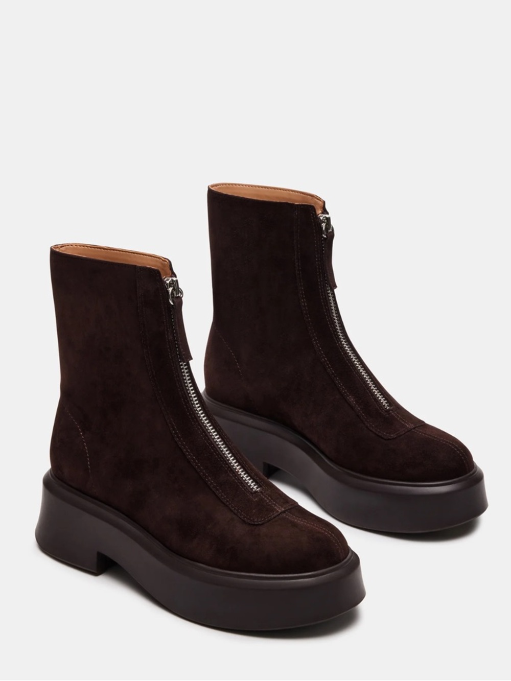 Steve Madden Jones Chocolate Brown Suede Boot